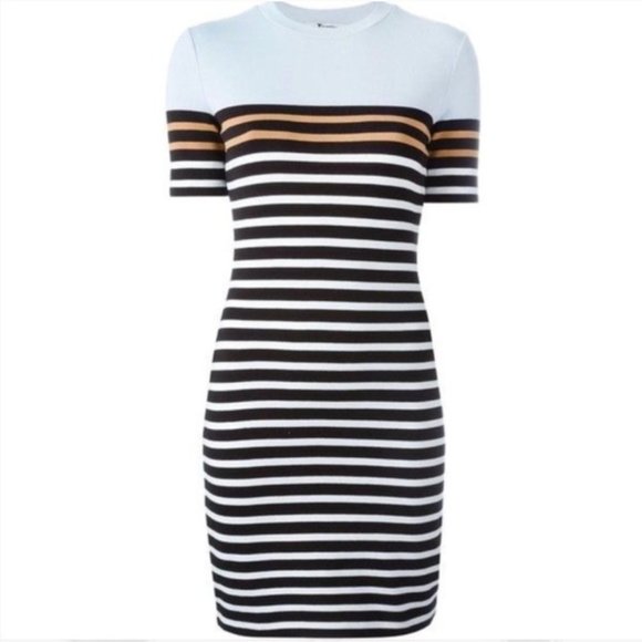 COPY - Alexander Wang Striped T Shirt Dress - Picture 1 of 8